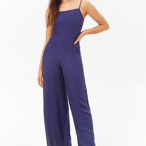 NWT Navy Blue Jumpsuit NWT